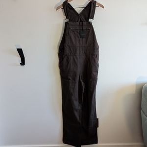 Filson women's double canvas bibs overalls size 10